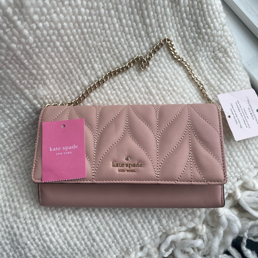 Kate Spade phone holding wallet/clutch NWT